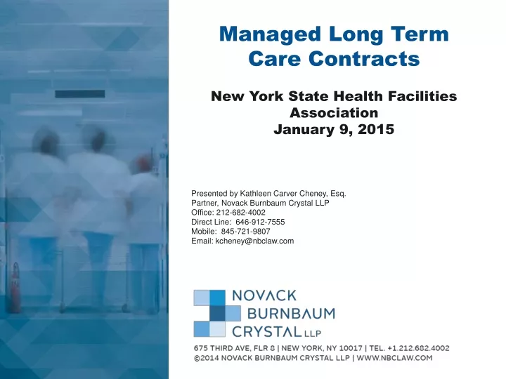 managed long term care contracts new york state