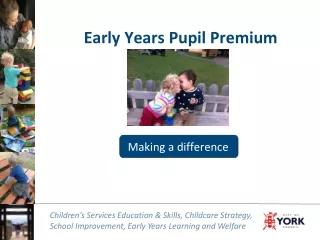 Early Years Pupil Premium