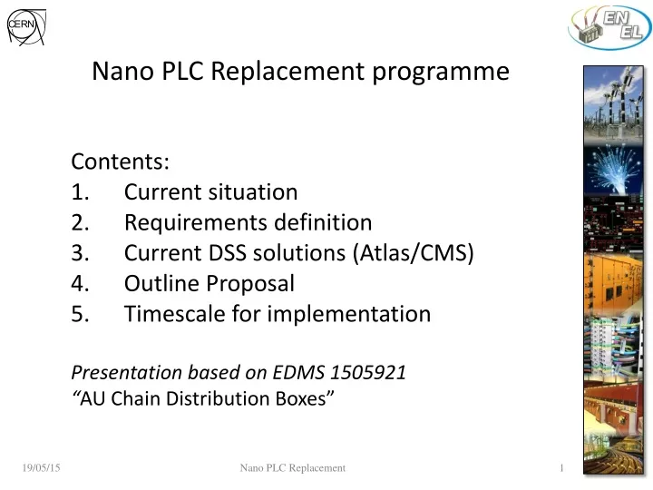 nano plc replacement programme