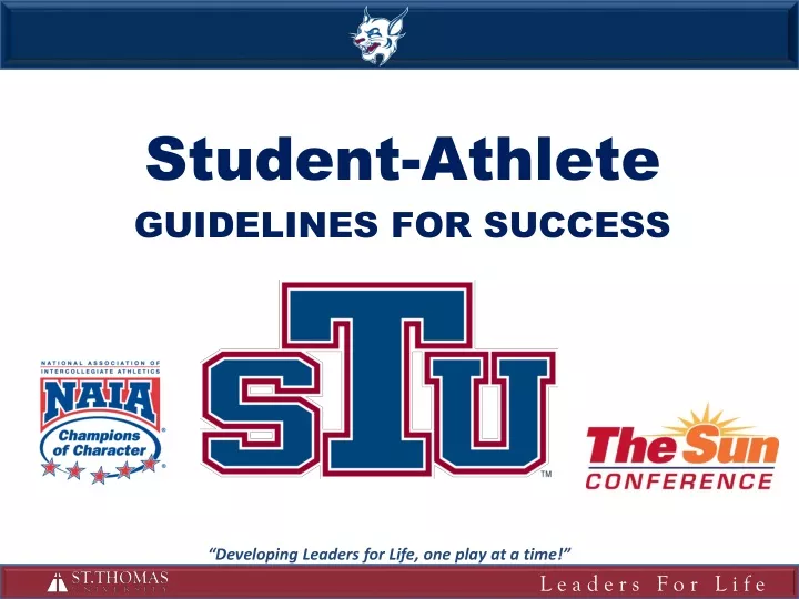 student athlete guidelines for success