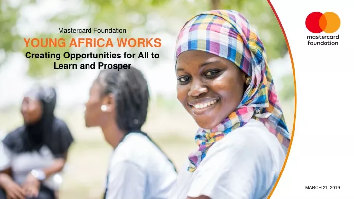 young africa works creating opportunities for all to learn and prosper