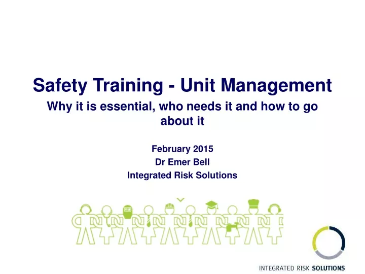 safety training unit management