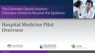 Hospital Medicine Pilot Overview