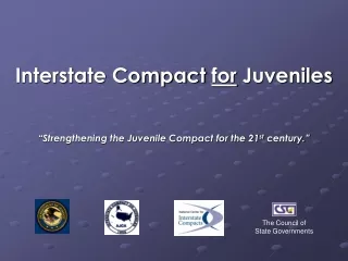 Interstate Compact  for  Juveniles