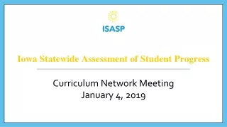 Iowa Statewide Assessment of Student Progress