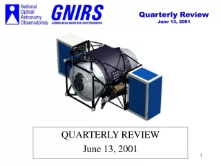 QUARTERLY REVIEW June 13, 2001