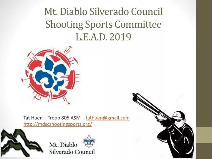 mt diablo silverado council shooting sports committee l e a d 2019