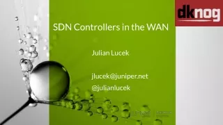 SDN Controllers in the WAN