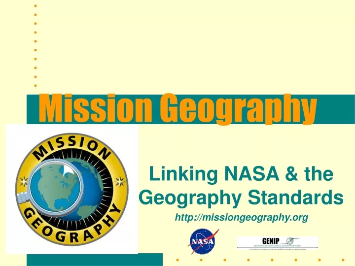 mission geography