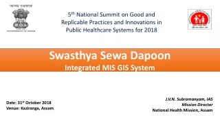 Swasthya Sewa Dapoon Integrated MIS GIS System