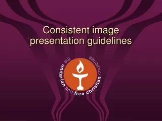 Consistent image presentation guidelines