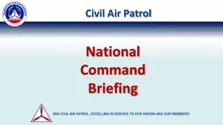 National Command Briefing