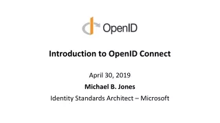 Introduction to OpenID Connect