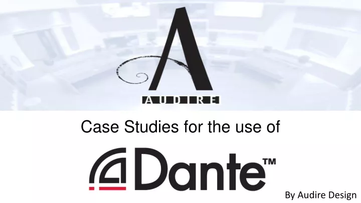 case studies for the use of