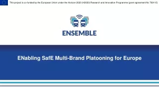 ENabling SafE Multi-Brand Platooning for Europe