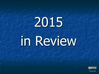 2015  in Review