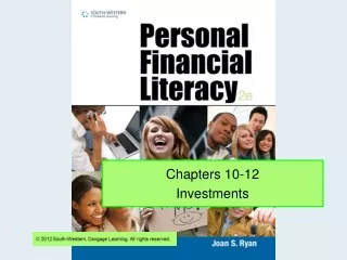 Chapters 10-12 Investments