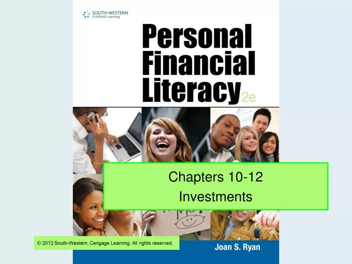 chapters 10 12 investments