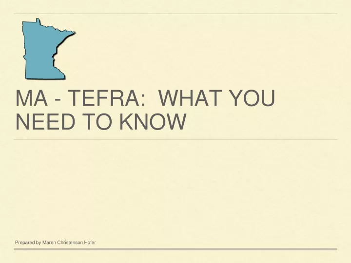 ma tefra what you need to know