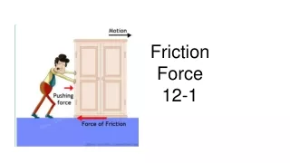 Friction Force 12-1