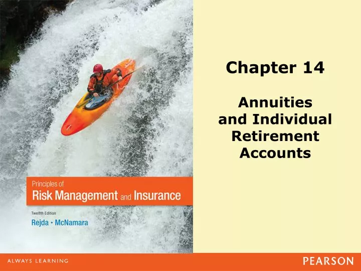 chapter 14 annuities and individual retirement accounts