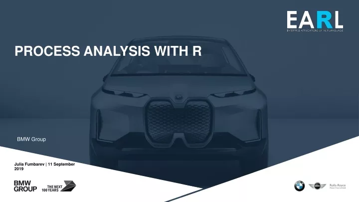 process analysis with r