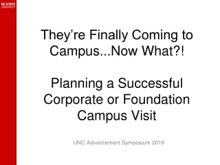 They’re Finally Coming to Campus...Now What?!