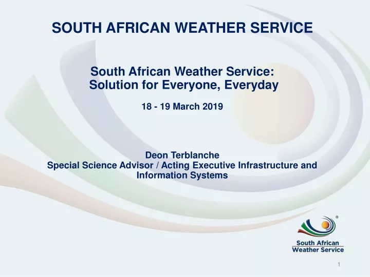 south african weather service