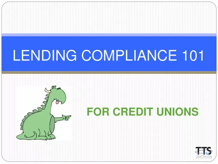 lending compliance 101
