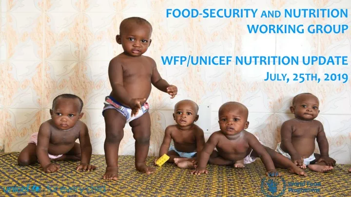 food security and nutrition working group