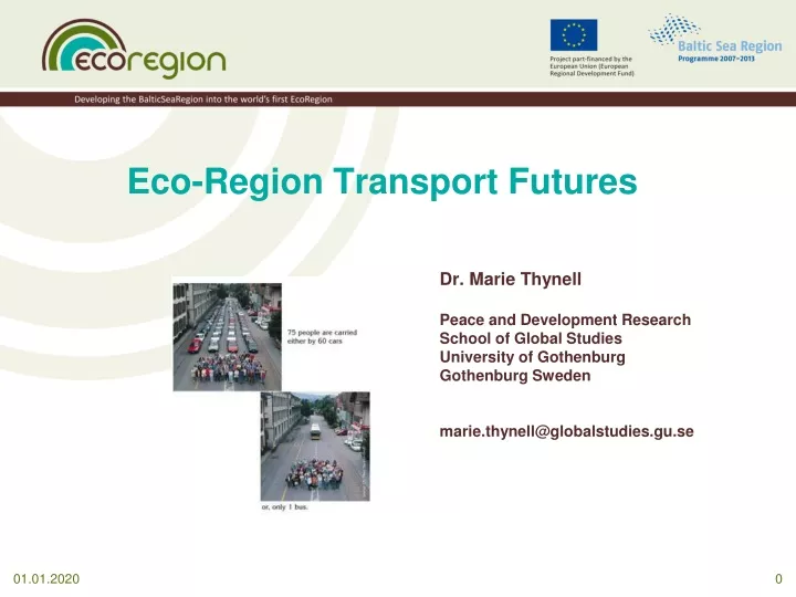 eco region transport futures