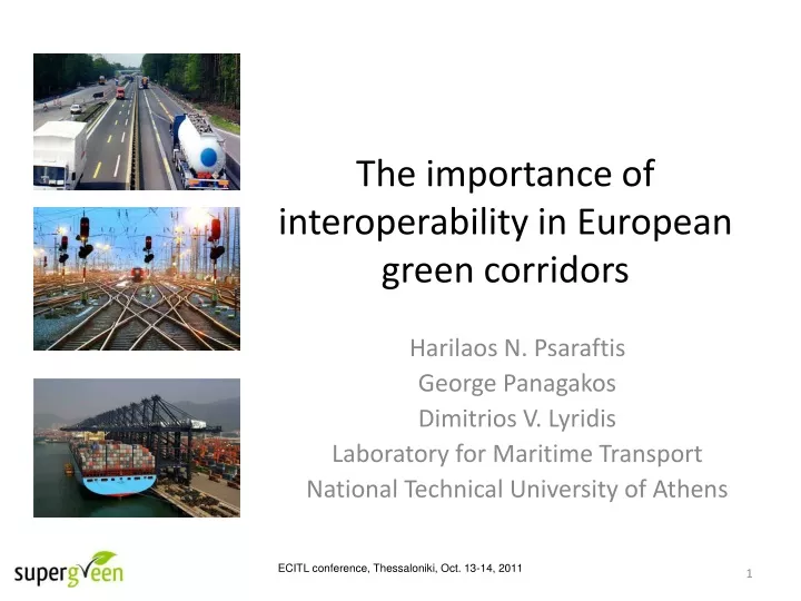 the importance of interoperability in european green corridors