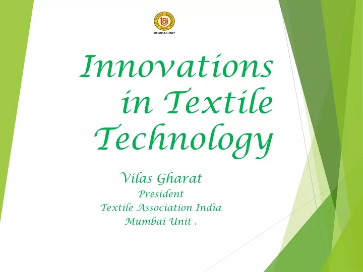 innovations in textile technology