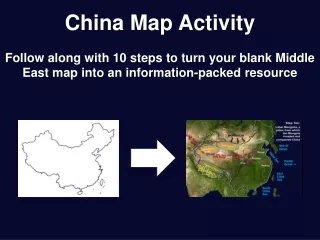 China Map Activity
