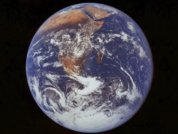 earth from space