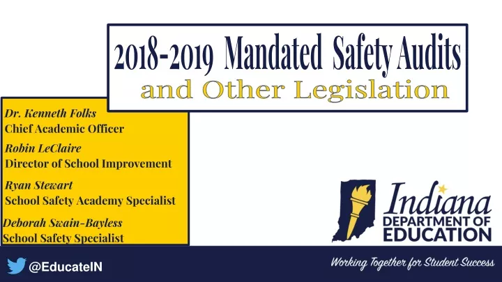 2018 2019 mandated safety audits