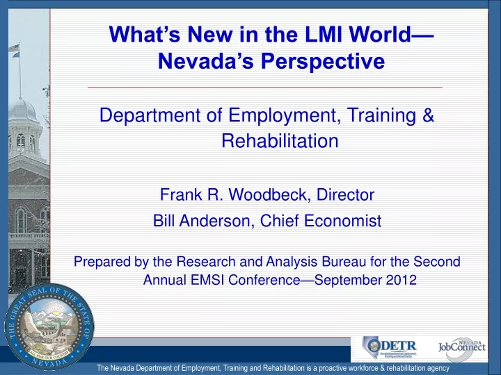 what s new in the lmi world nevada s perspective