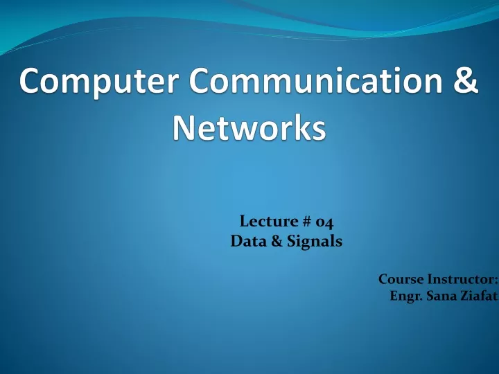 computer communication networks