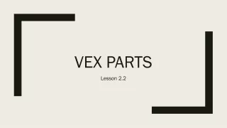 VEX Parts
