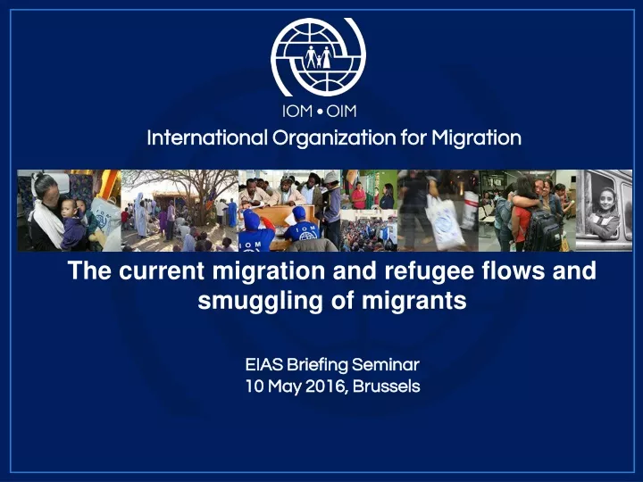 international organization for migration