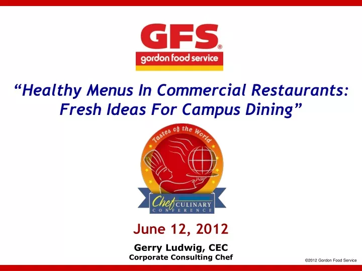 healthy menus in commercial restaurants fresh