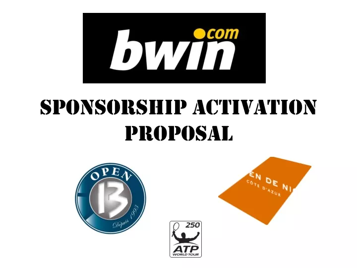 sponsorship activation proposal