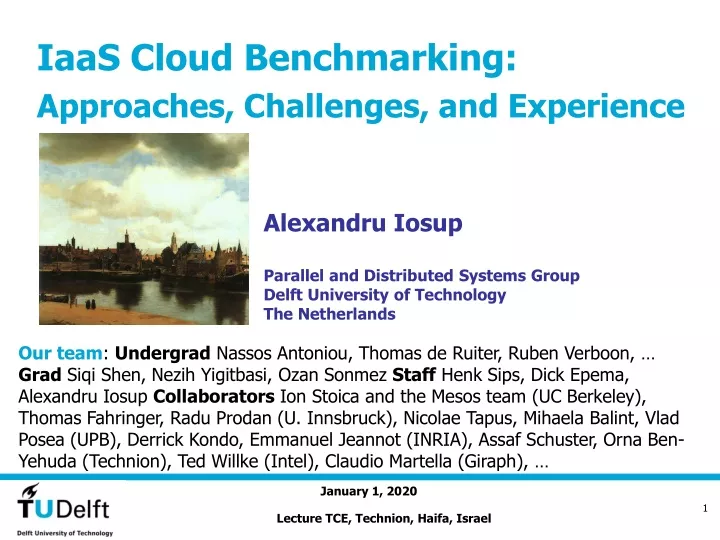 iaas cloud benchmarking approaches challenges and experience