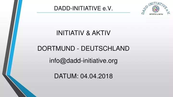 dadd initiative e v