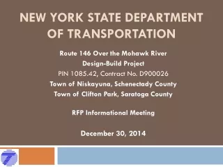 New York State Department of Transportation