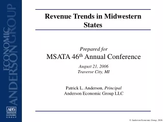 Revenue Trends in Midwestern States