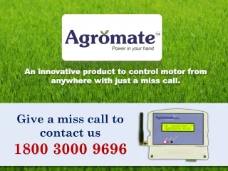 Give a miss call to contact us 1800  3000 9696
