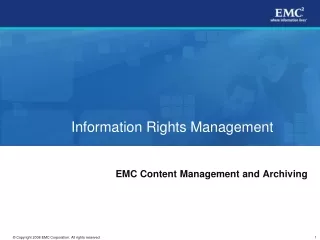 Information Rights Management
