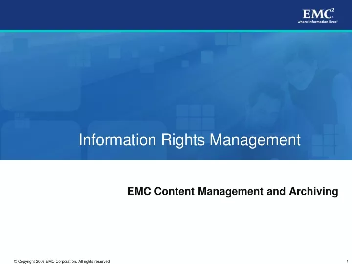 information rights management