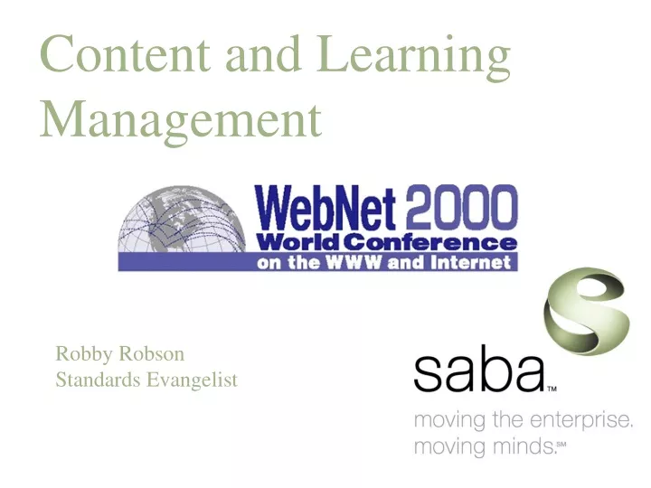 content and learning management